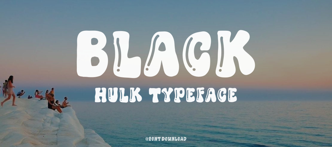 Black Hulk Font