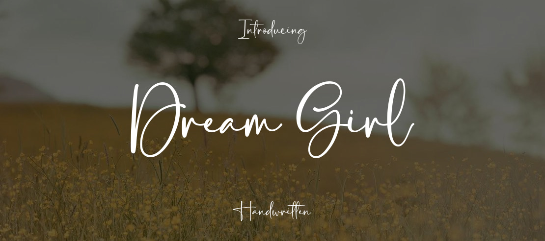 Dream Girl Font