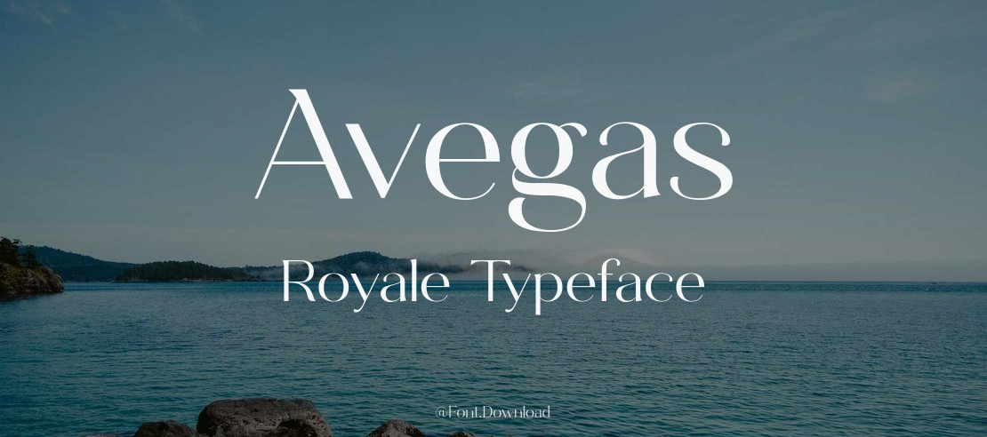 Avegas Royale Font Family