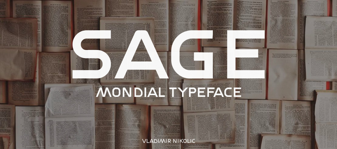 Sage Mondial Font