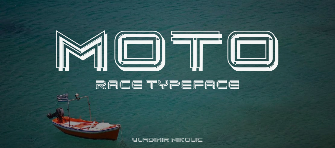 Moto Race Font