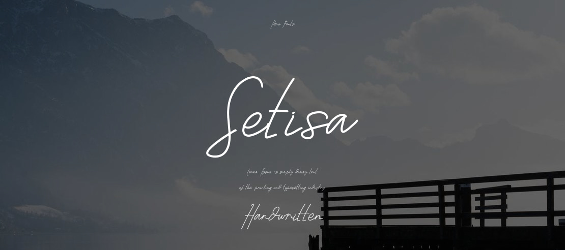 Setisa Font