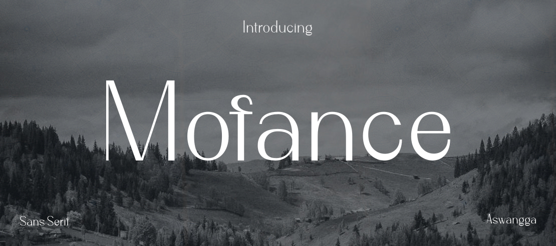 Mofance Font