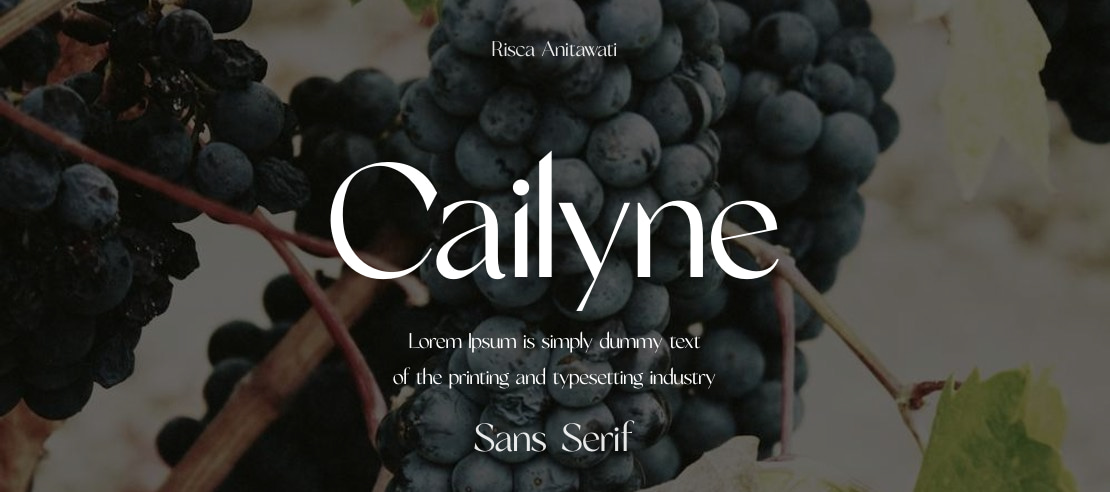 Cailyne Font Family