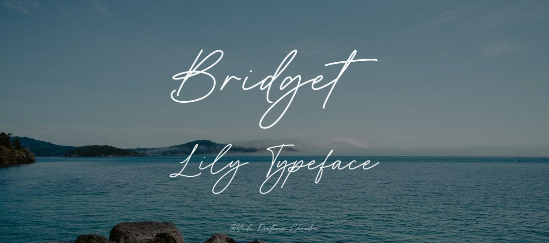 Bridget Lily Font