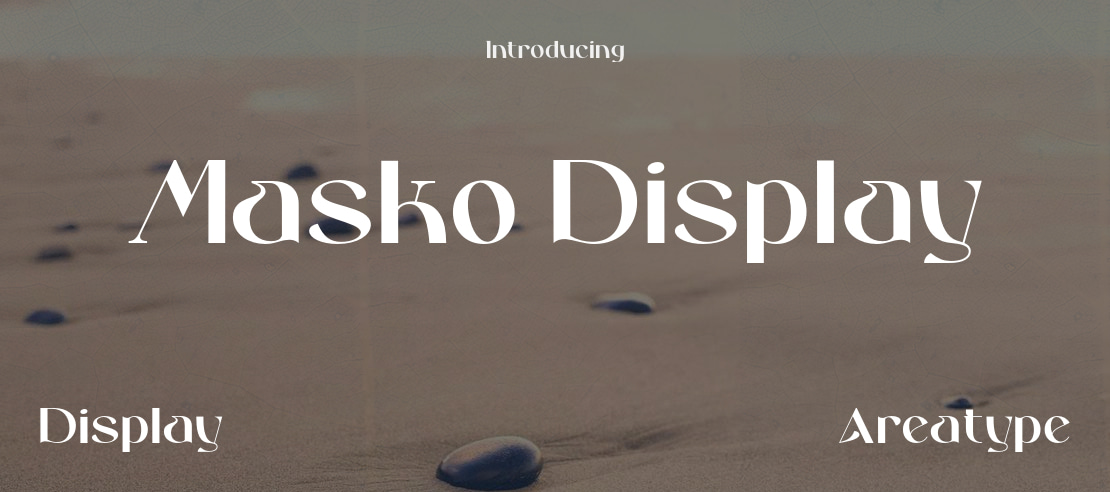 Masko Display Font