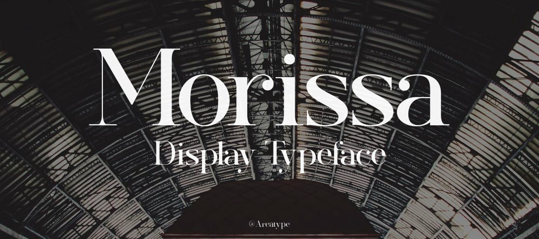 Morissa Display Font