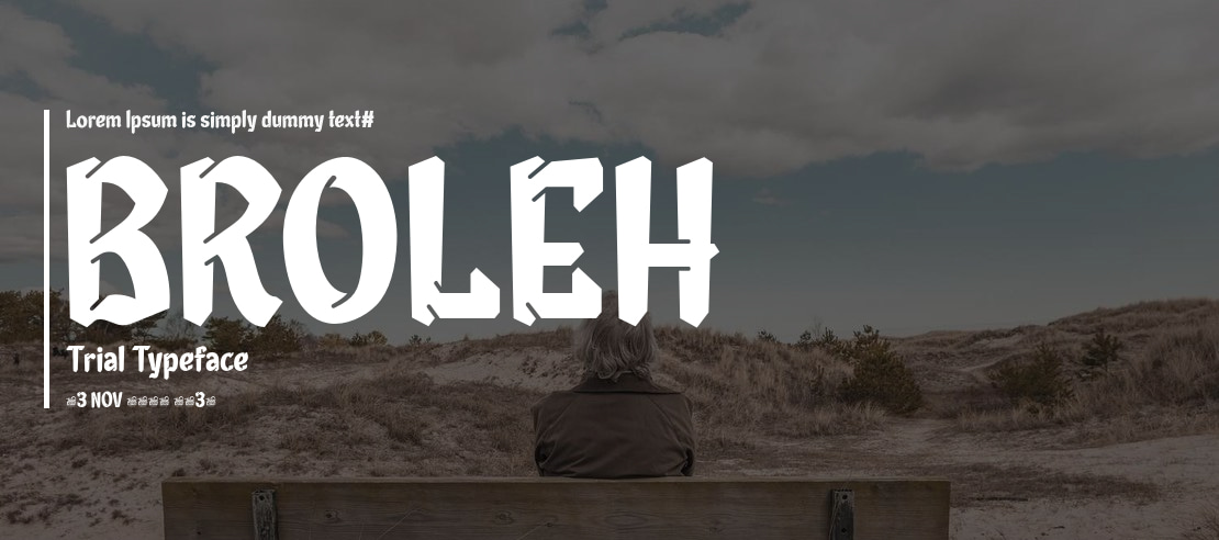 BROLEH Trial Font