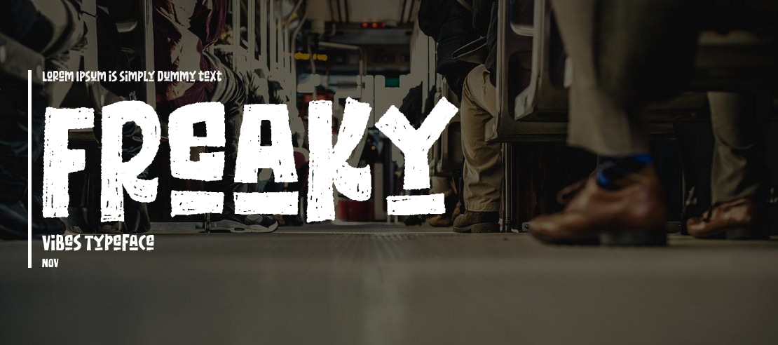 Freaky Vibes Font