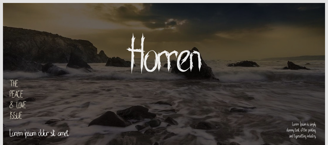 Horren Font