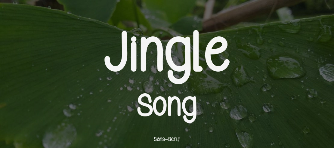 Jingle Song Font