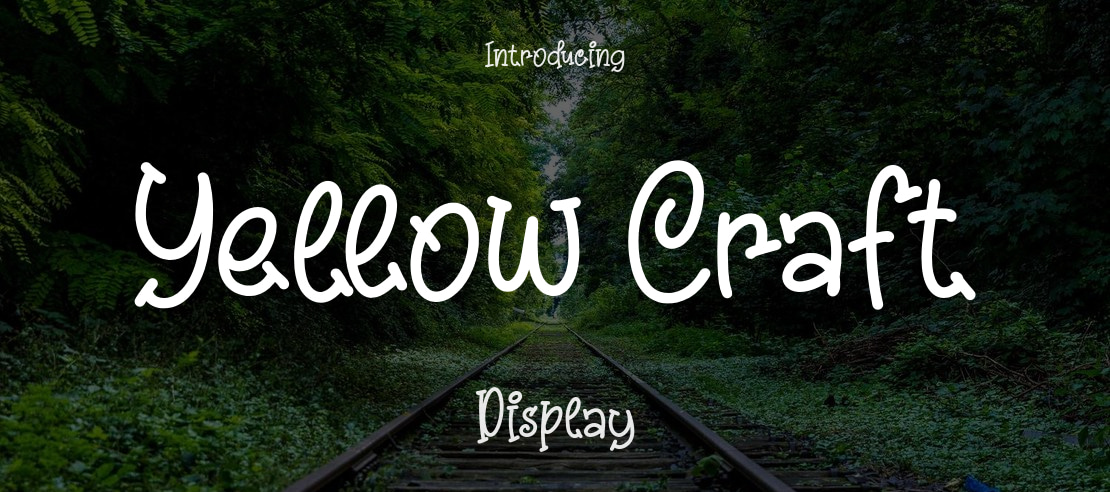 Yellow Craft Font Family