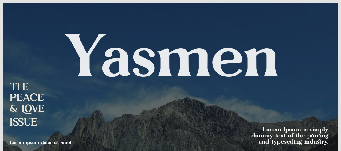 Yasmen Font