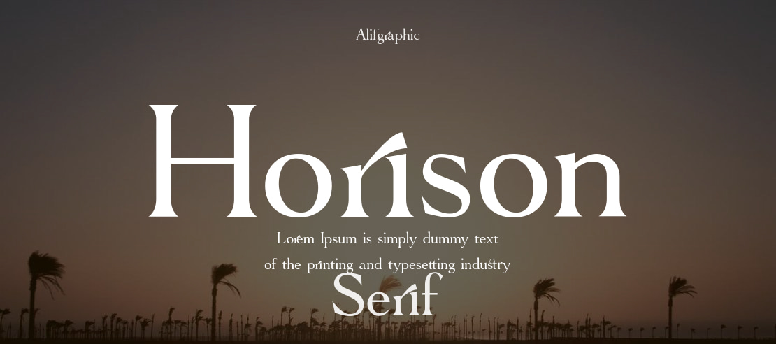 Horison Font