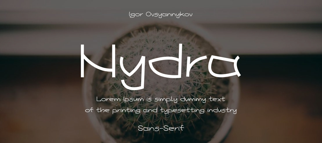 Hydra Font