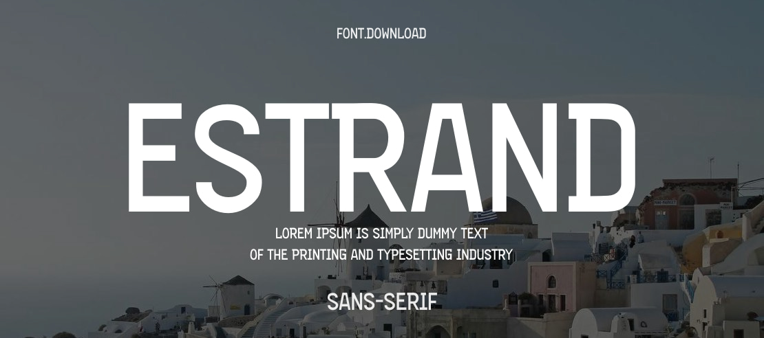 Estrand Font