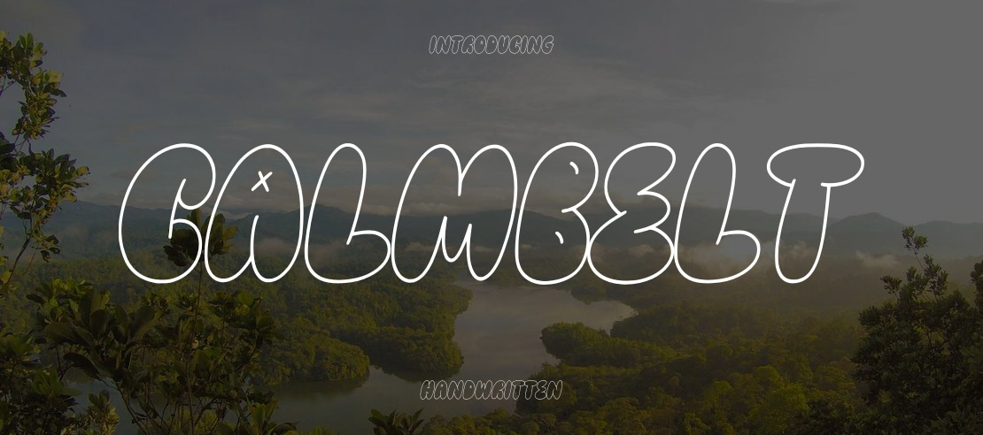 Calmbelt Font Family