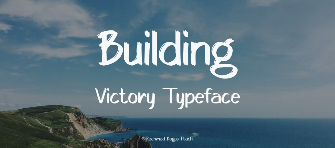 Building Victory Font