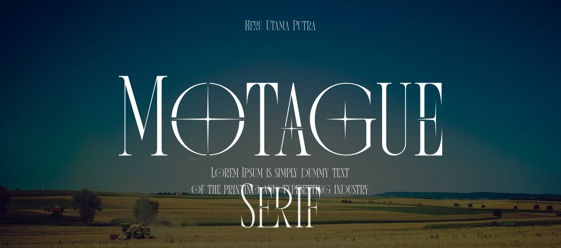 Motague Font