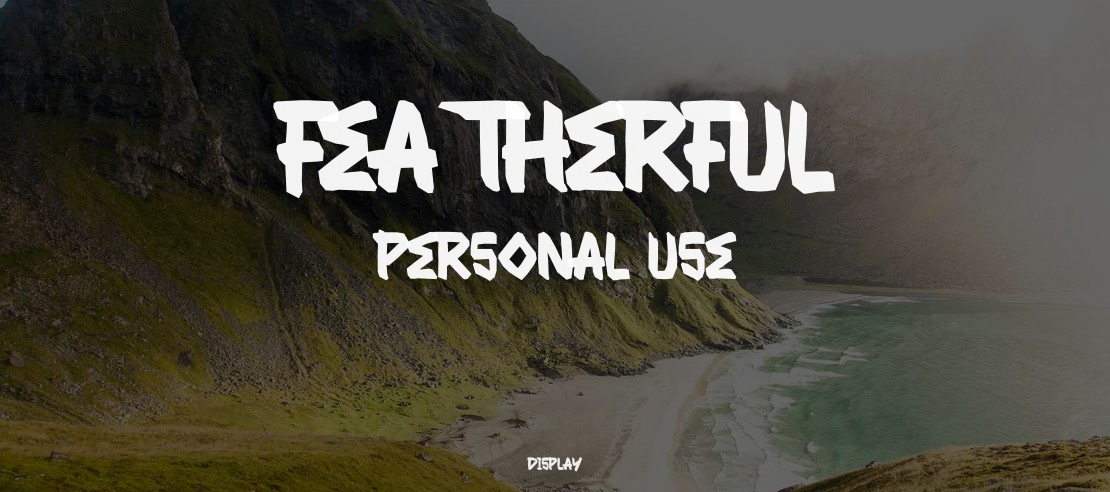 Featherful Personal Use Font