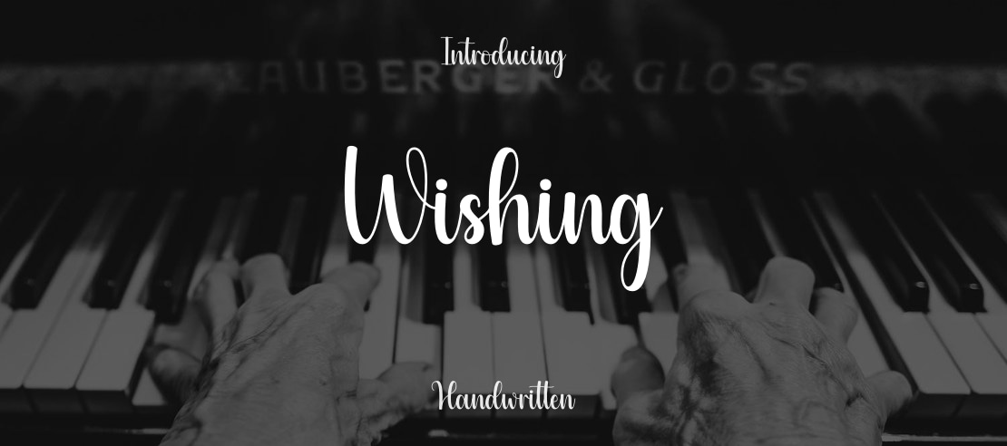 Wishing Font