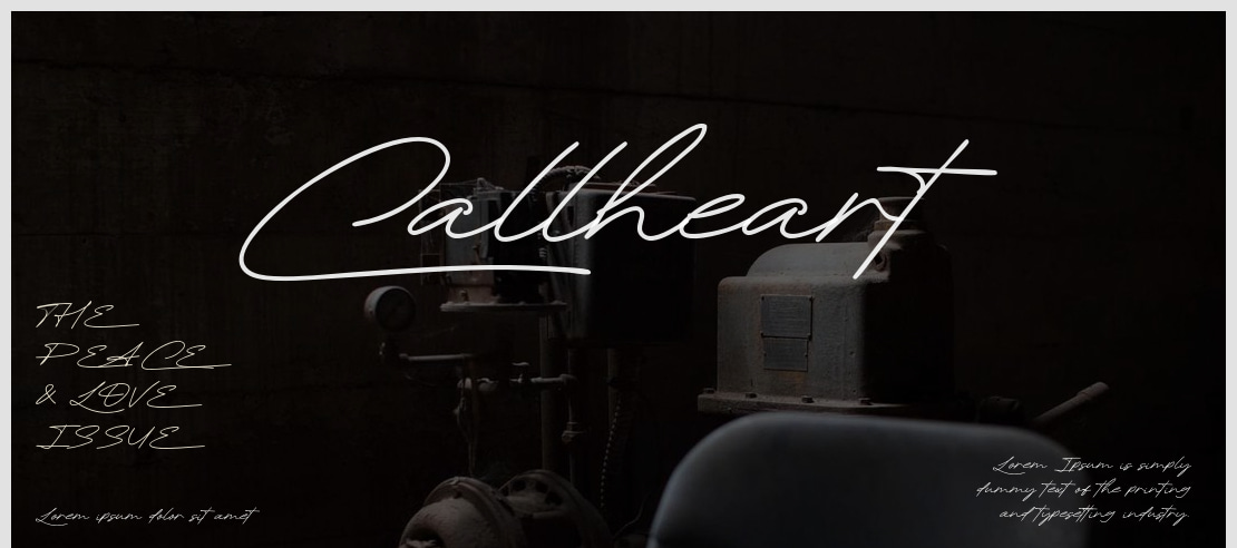 Callheart Font