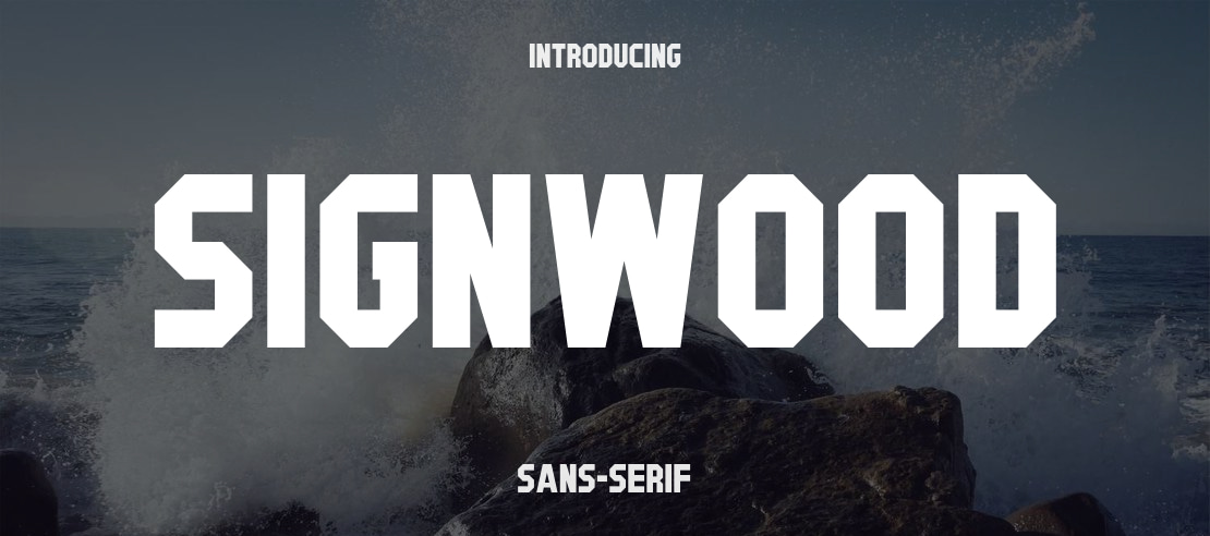 Signwood Font Family
