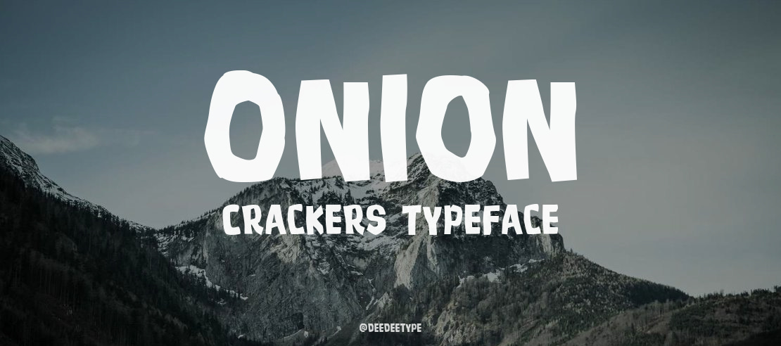 Onion Crackers Font