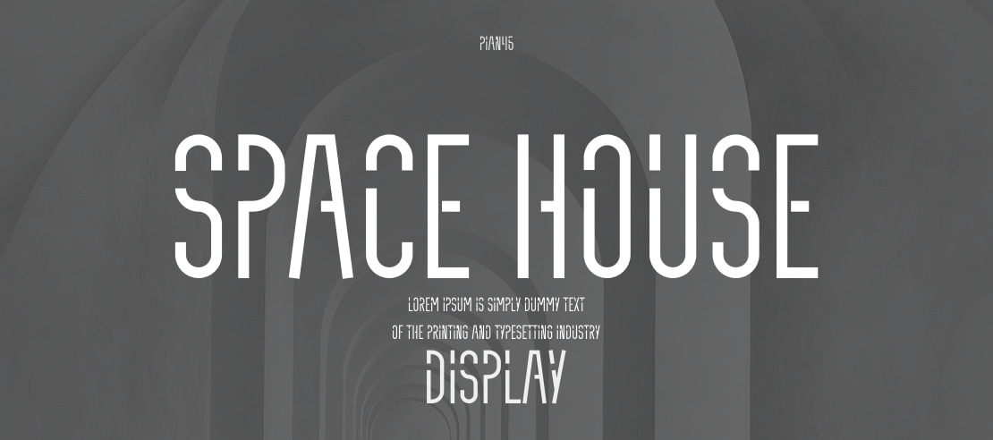 Space House Font