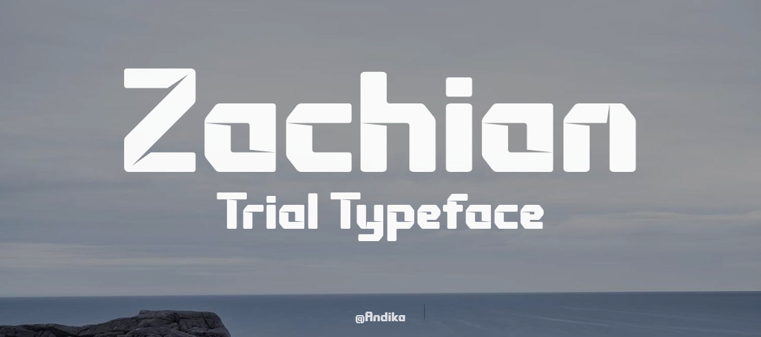 Zachian Trial Font