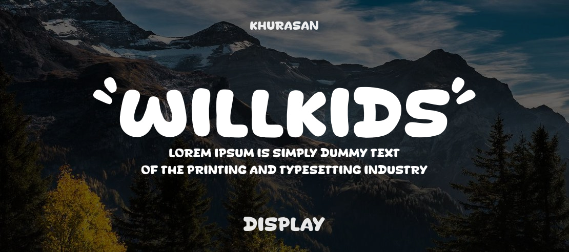 Willkids Font