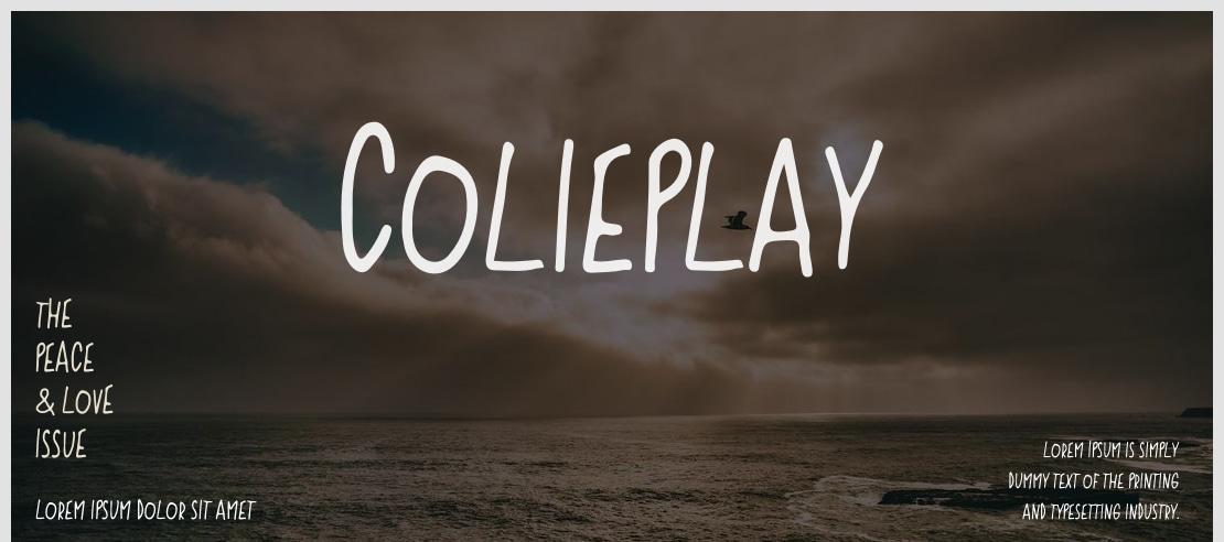 Colieplay Font