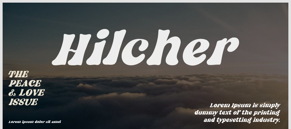 Hilcher Font