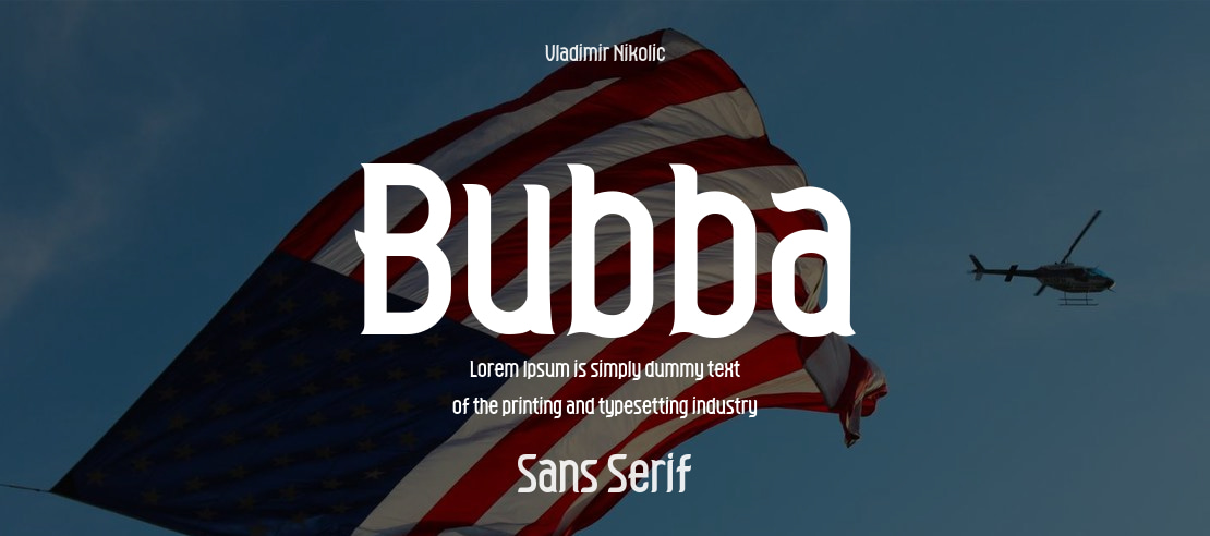 Bubba Font