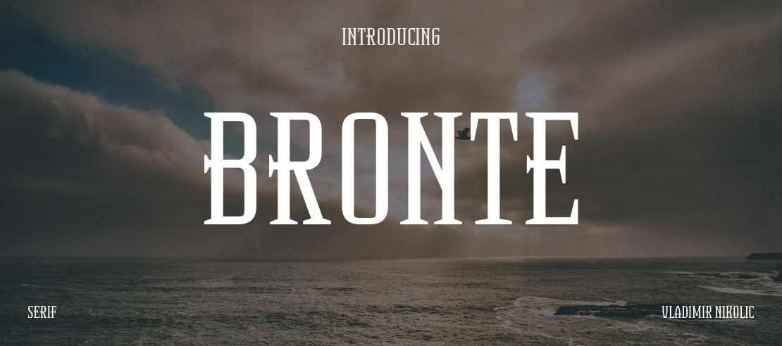 Bronte Font