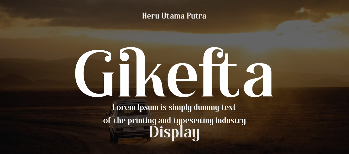 Gikefta Font