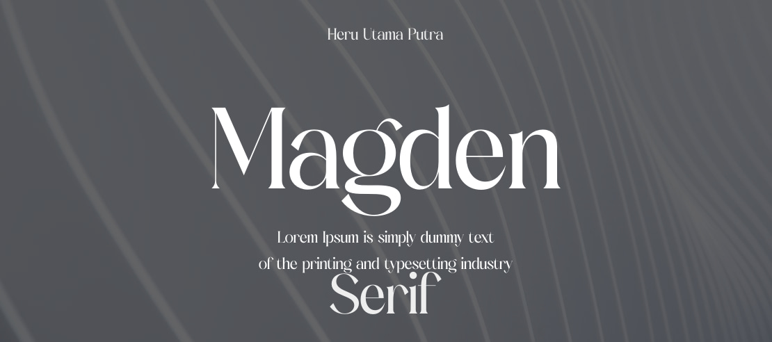 Magden Font