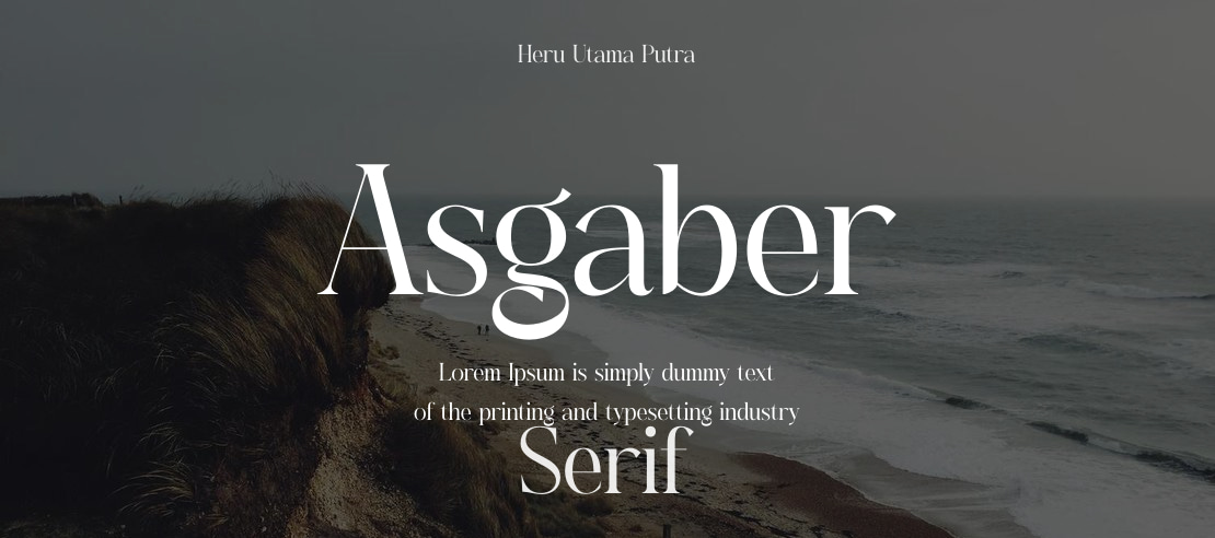 Asgaber Font