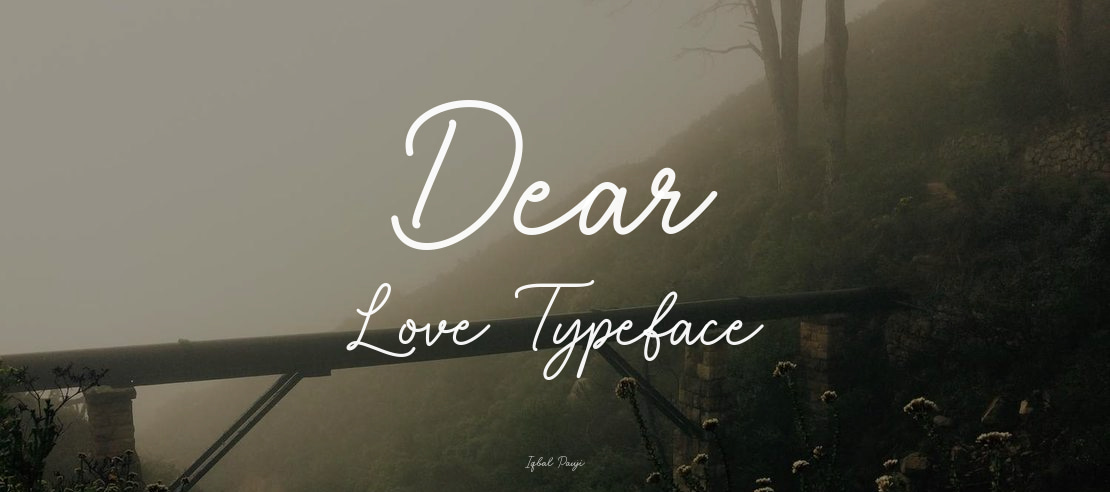 Dear Love Font