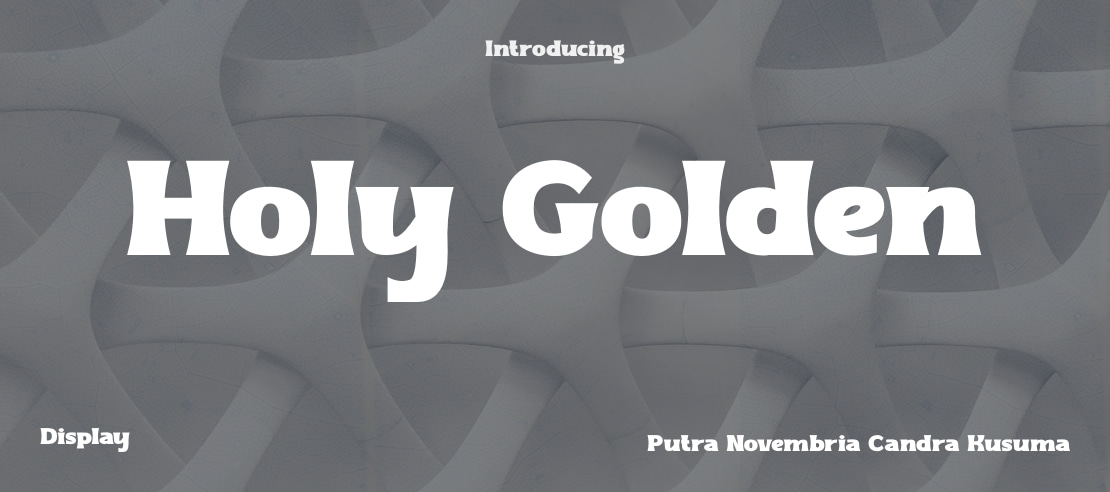 Holy Golden Font Family