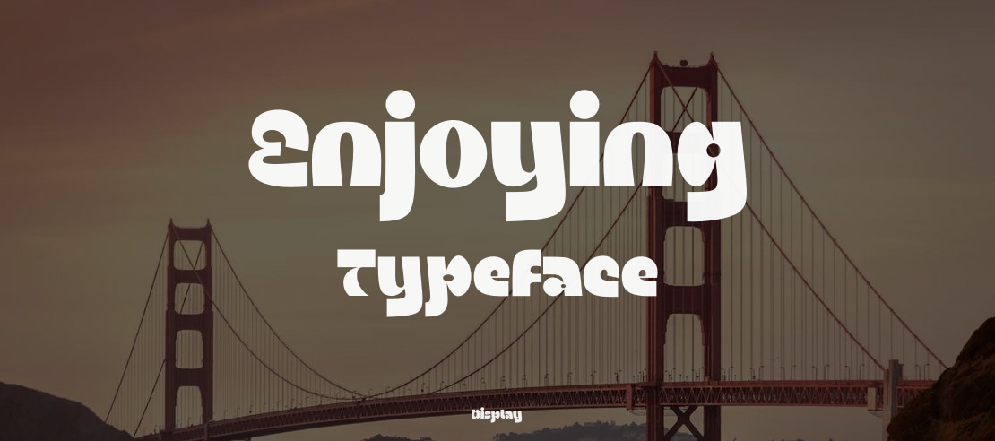 Enjoying Typeface Font Family