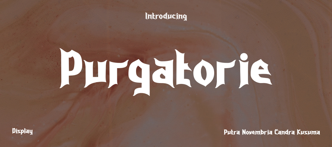 Purgatorie Font Family