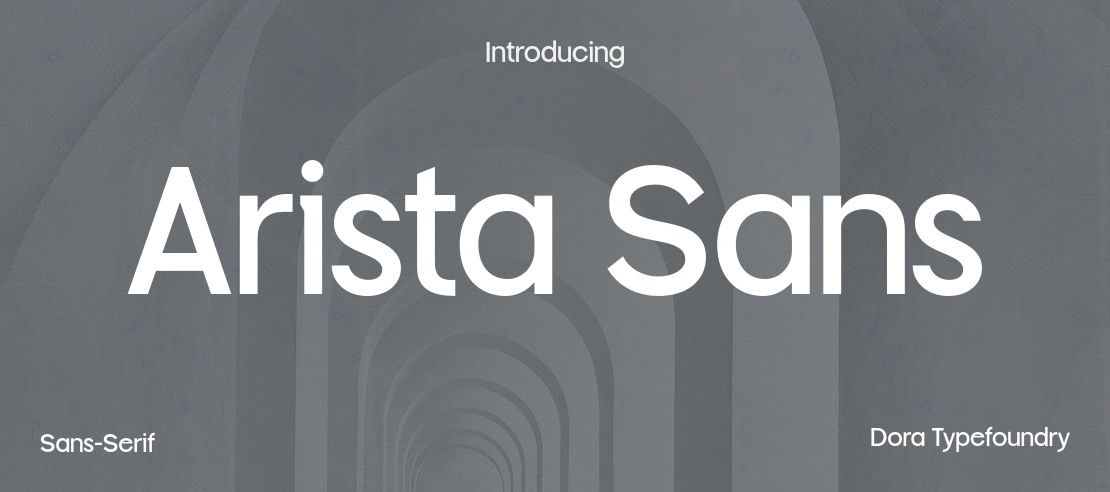 Arista Sans Font