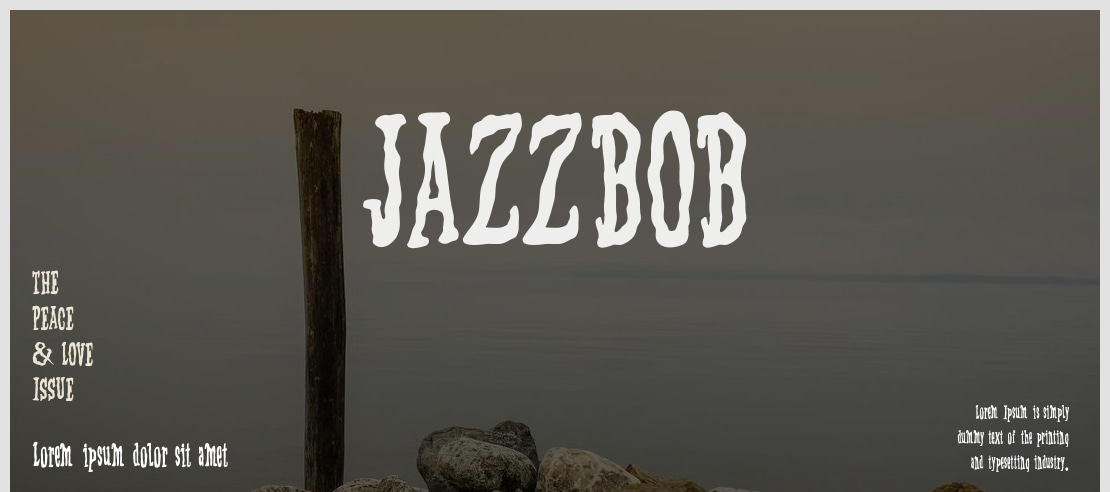 JAZZBOB Font