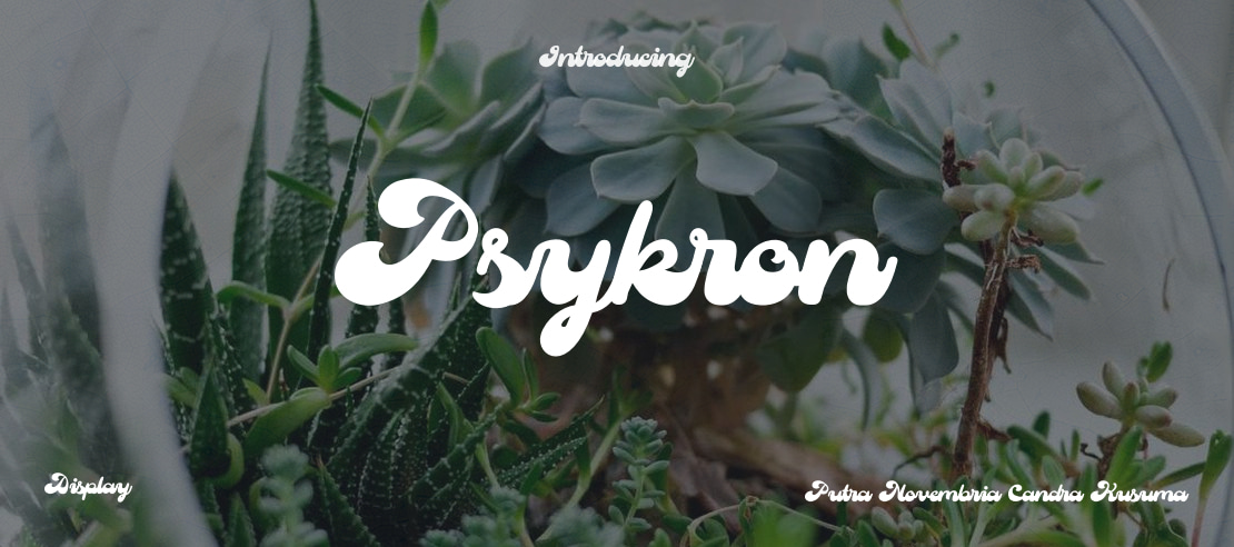 Psykron Font