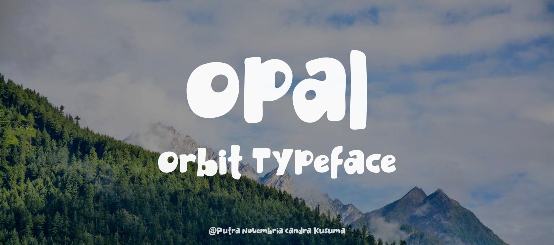 Opal Orbit Font Family