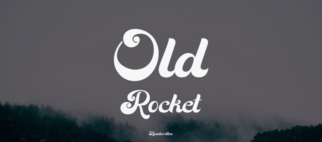 Old Rocket Font