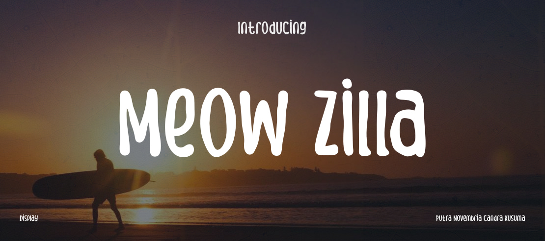 Meow Zilla Font Family