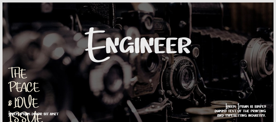 Engineer Font
