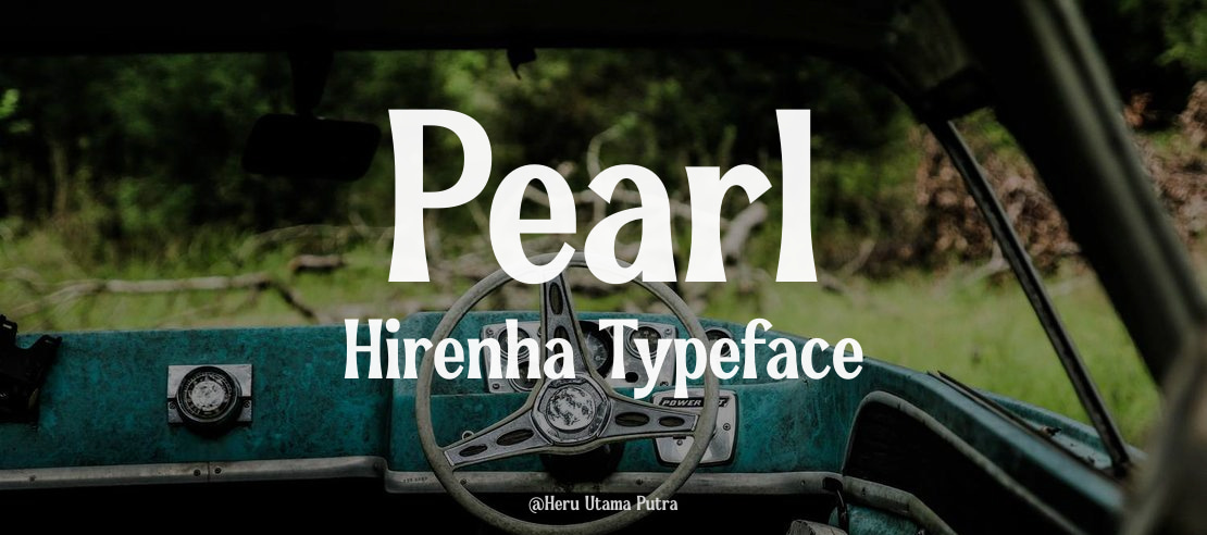 Pearl Hirenha Font